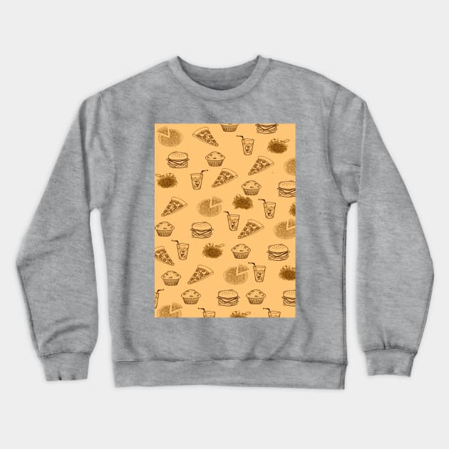 Foodporn Crewneck Sweatshirt by ArtNimexion